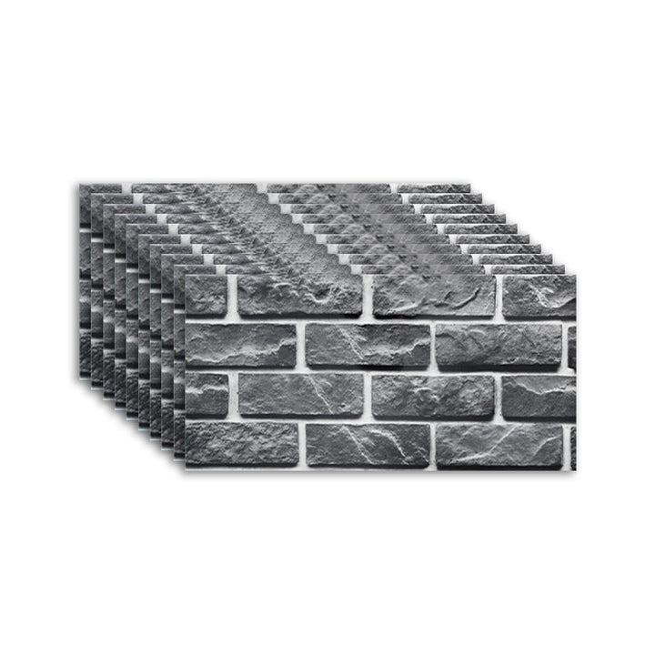 Lisslune | Rectangular fireproof tile PVC Single Peel & Stick Tile for Backsplash Wall
