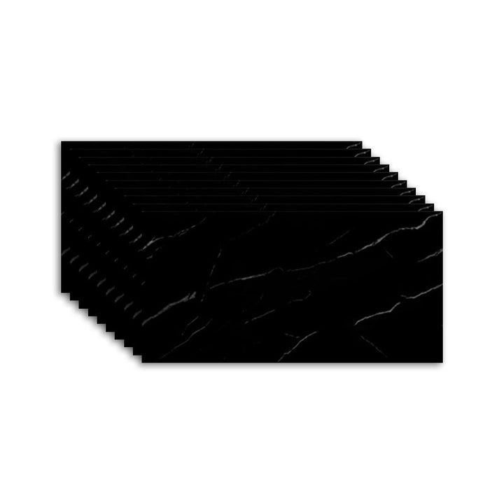 Lisslune | Rectangular fireproof tile PVC Single Peel & Stick Tile for Backsplash Wall