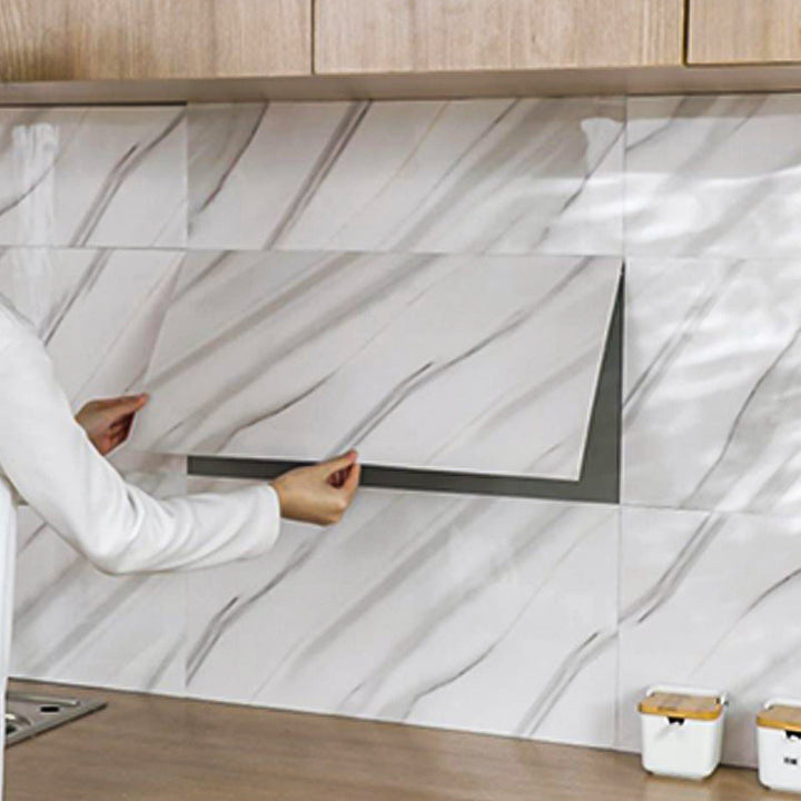 Lisslune | Rectangular fireproof tile PVC Single Peel & Stick tile for Backsplash Wall