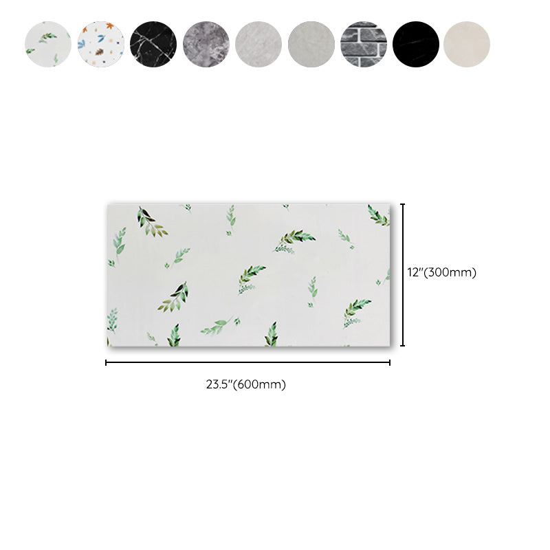 Lisslune | Rectangular fireproof tile PVC Single Peel & Stick tile for Backsplash Wall