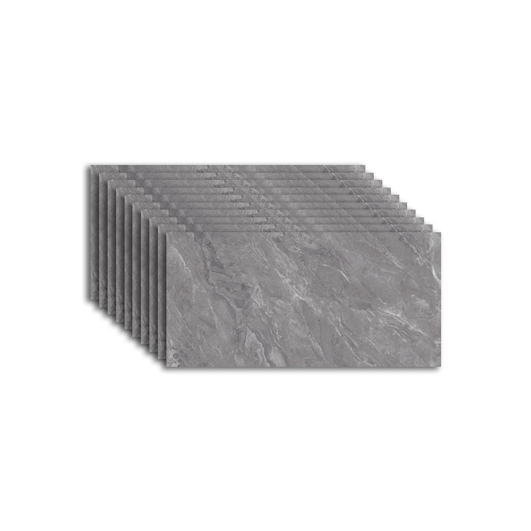 Lisslune | Rectangular Mold Resistant Tile PVC Single Peel & Stick Tile for Backsplash Wall