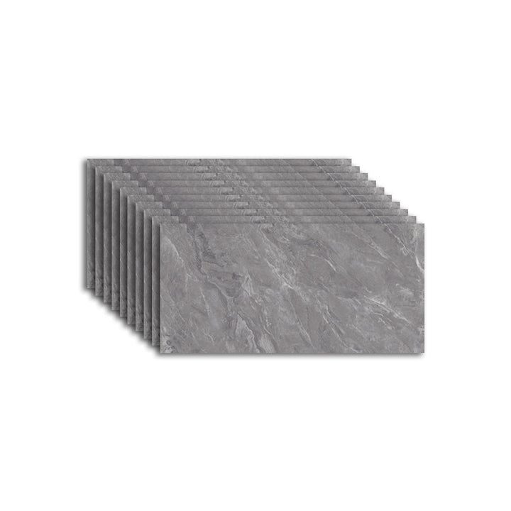 Lisslune | Rectangular Mold Resistant Tile PVC Single Peel & Stick Tile for Backsplash Wall