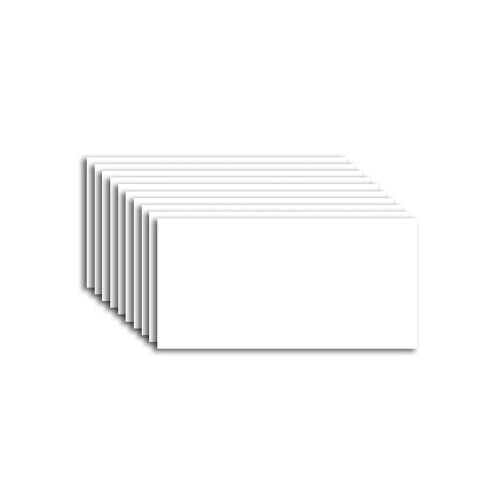 Lisslune | Rectangular Mold Resistant Tile PVC Single Peel & Stick Tile for Backsplash Wall