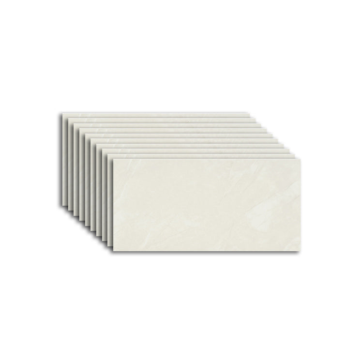 Lisslune | Rectangular Mold Resistant Tile PVC Single Peel & Stick Tile for Backsplash Wall