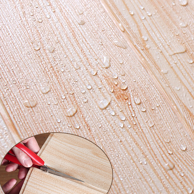 Lisslune | Modern Artificial Wood Grain Wall Access Panel Peel-and-Stick Foam Back Panel