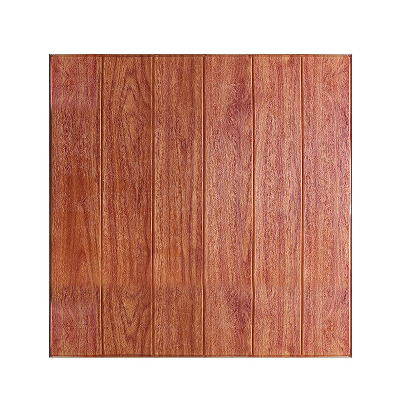 Lisslune | Modern Artificial Wood Grain Wall Access Panel Peel-and-Stick Foam Back Panel