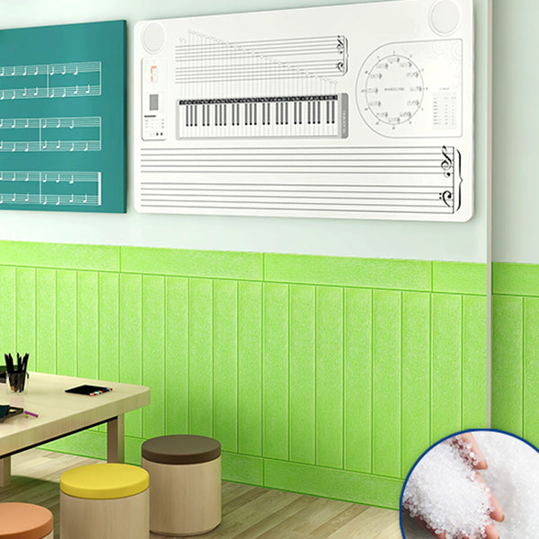 Lisslune | Modern Artificial Wood Grain Wall Access Panel Peel-and-Stick Foam Back Panel