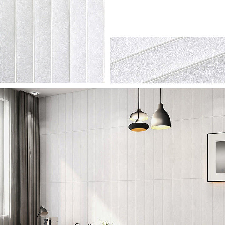 Lisslune | Modern Artificial Wood Grain Wall Access Panel Peel-and-Stick Foam Back Panel