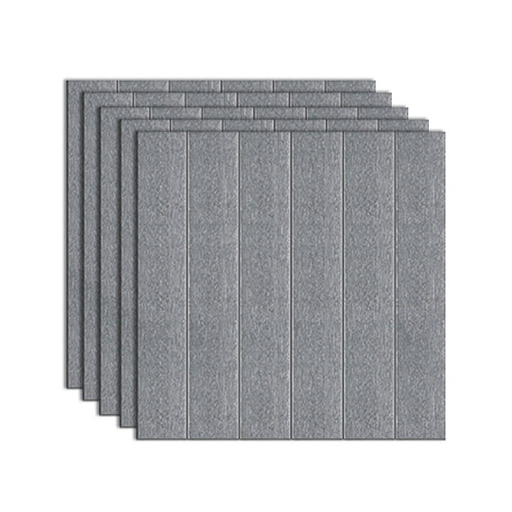 Lisslune | Modern Artificial Wood Grain Wall Access Panel Peel-and-Stick Foam Back Panel