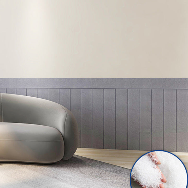 Lisslune | Modern Artificial Wood Grain Wall Access Panel Peel-and-Stick Foam Back Panel