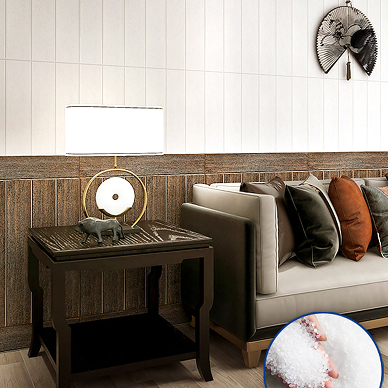 Lisslune | Modern Artificial Wood Grain Wall Access Panel Peel-and-Stick Foam Back Panel