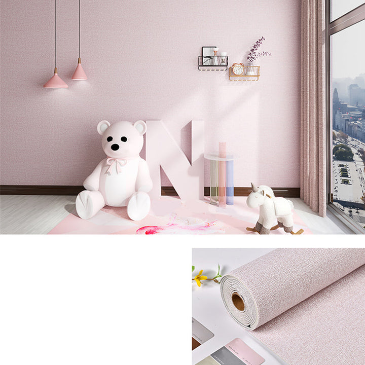 Lisslune | Modern Tin Back Wall Cladding Texture Linen Roll Wall Ceiling Panel