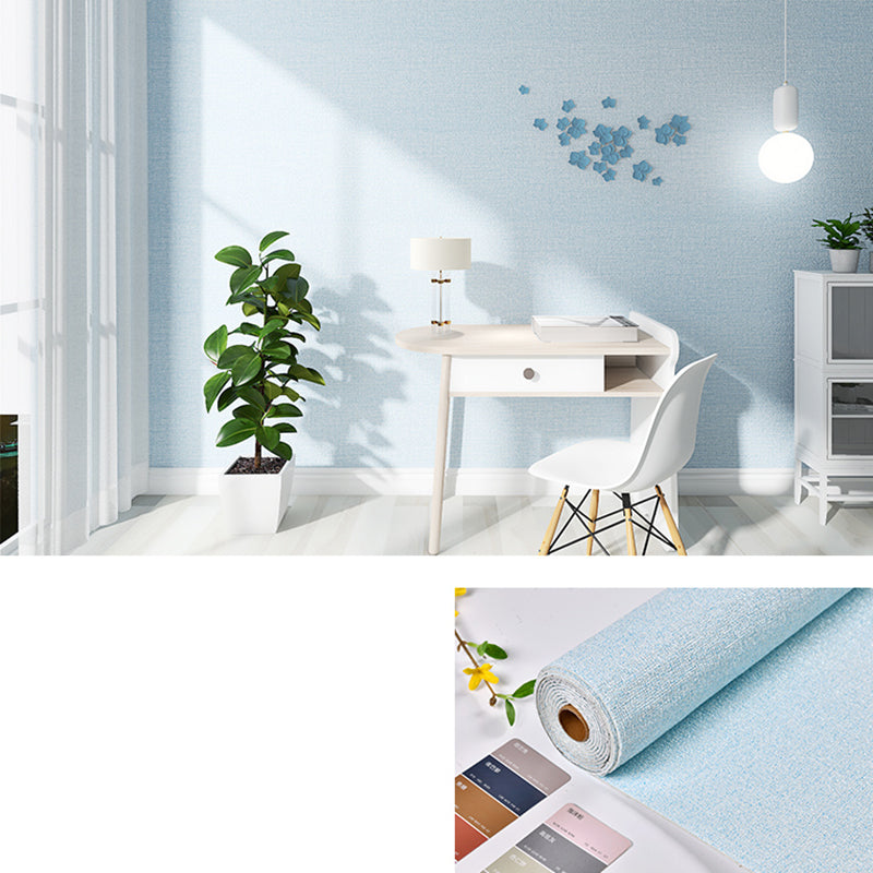 Lisslune | Modern Tin Back Wall Cladding Texture Linen Roll Wall Ceiling Panel