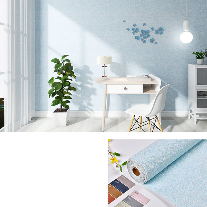 Lisslune | Modern Tin Back Wall Cladding Texture Linen Roll Wall Ceiling Panel