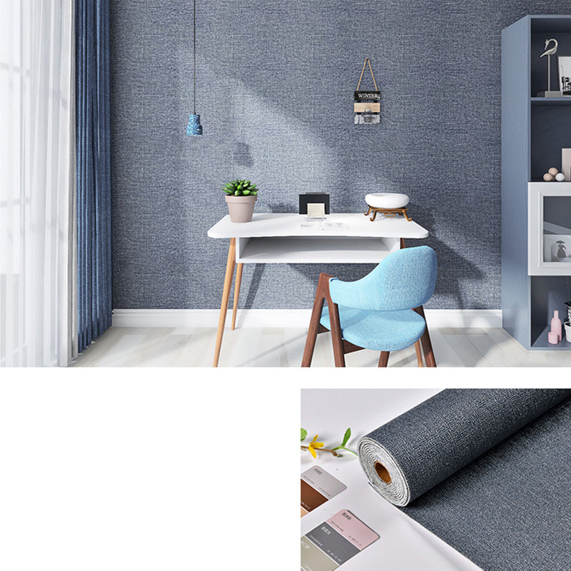 Lisslune | Modern Tin Back Wall Cladding Texture Linen Roll Wall Ceiling Panel