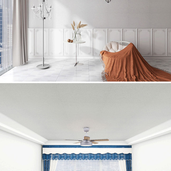 Lisslune | Modern Tin Back Wall Cladding Texture Linen Roll Wall Ceiling Panel