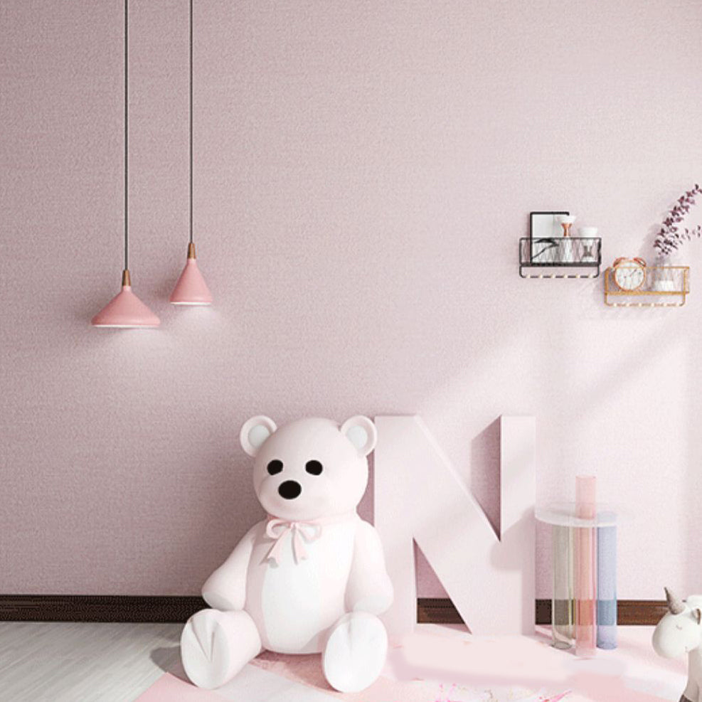 Lisslune | Modern Tin Back Wall Cladding Texture Linen Roll Wall Ceiling Panel