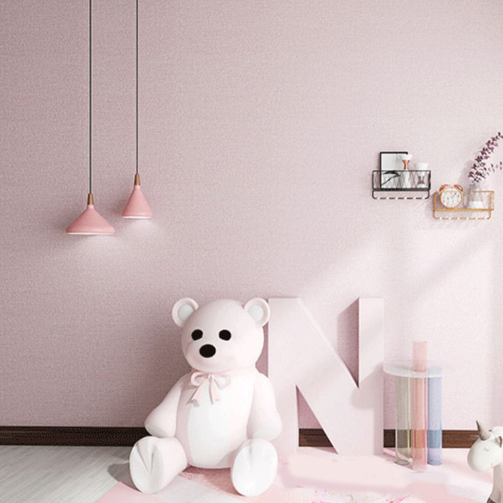 Lisslune | Modern Tin Back Wall Cladding Texture Linen Roll Wall Ceiling Panel