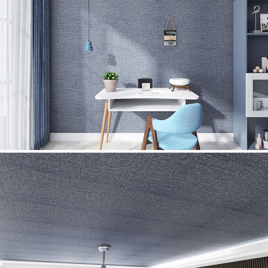 Lisslune | Modern Pearl Wainscoting Flax Wall Access Panel Self-Adhesive Wall Panels