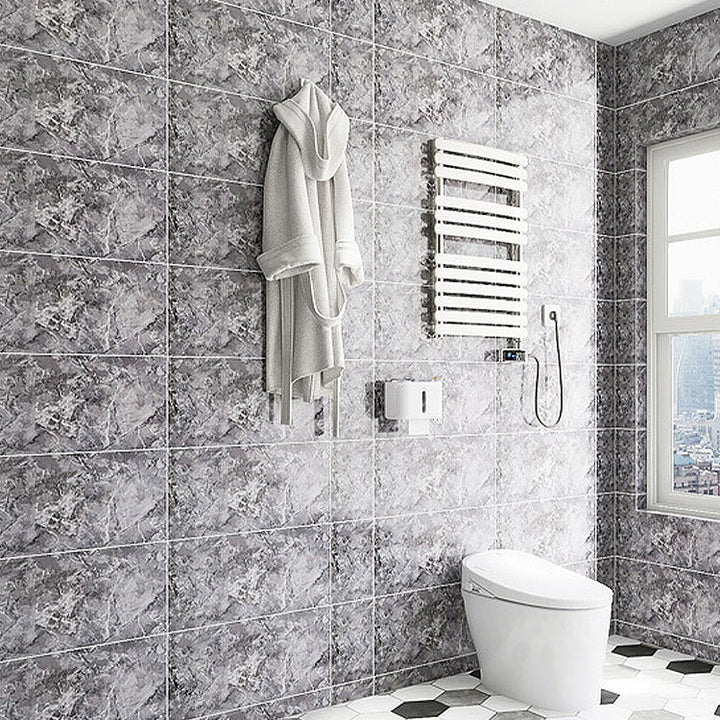 Lisslune | Individual Tile Wallpaper Contemporary Plastic Peel and Stick Wall Tile