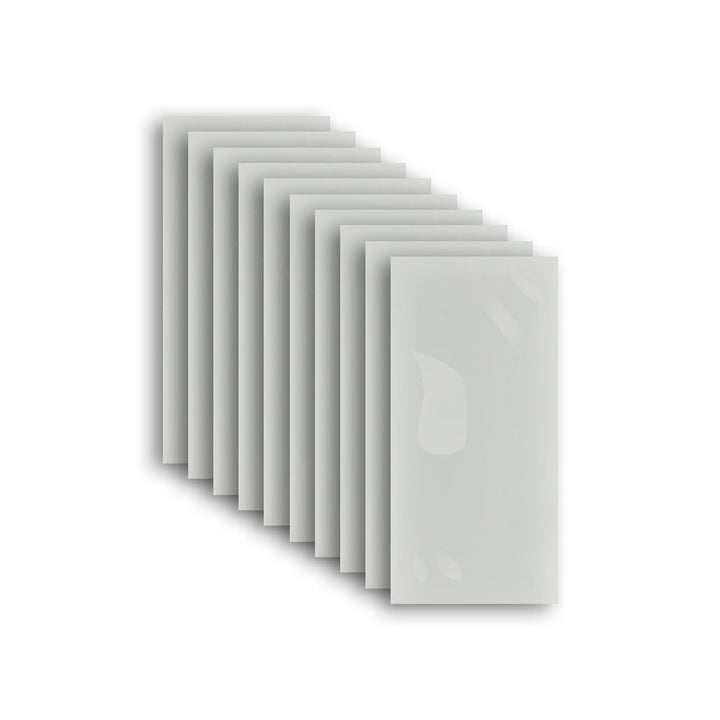 Lisslune | Individual Tile Wallpaper Contemporary Plastic Peel and Stick Wall Tile