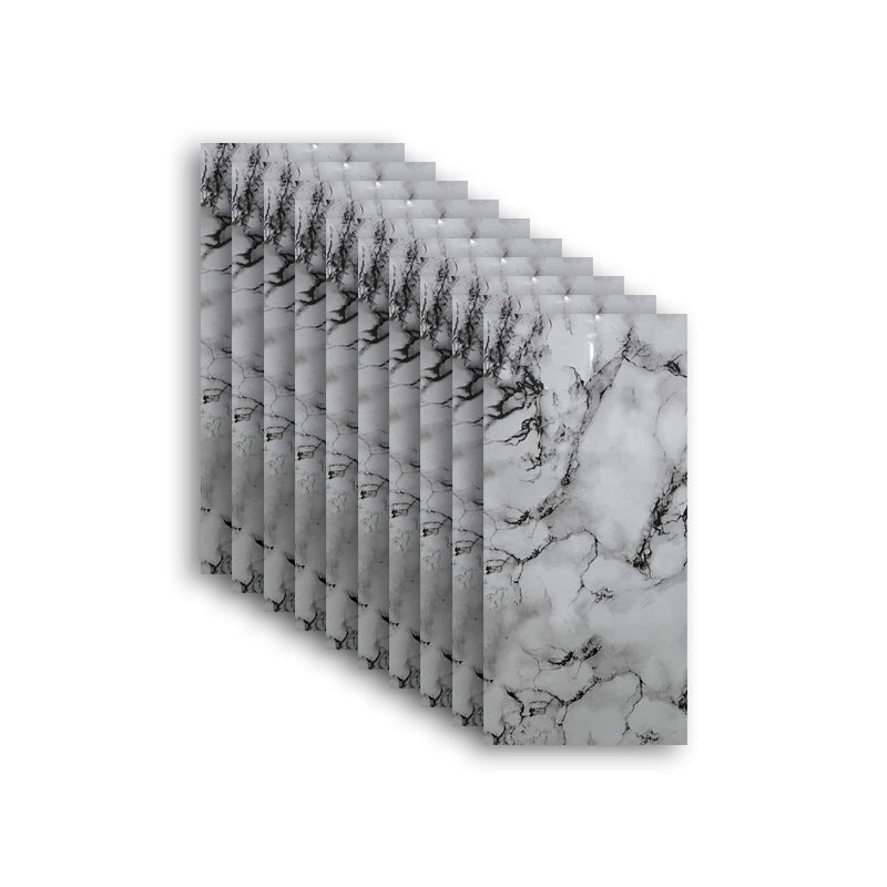 Lisslune | Individual Tile Wallpaper Contemporary Plastic Peel and Stick Wall Tile