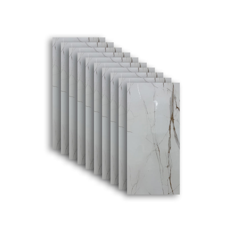 Lisslune | Individual Tile Wallpaper Contemporary Plastic Peel and Stick Wall Tile
