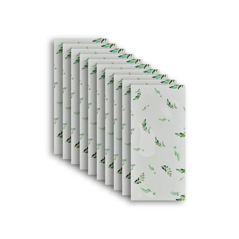 Lisslune | Individual Tile Wallpaper Contemporary Plastic Peel and Stick Wall Tile