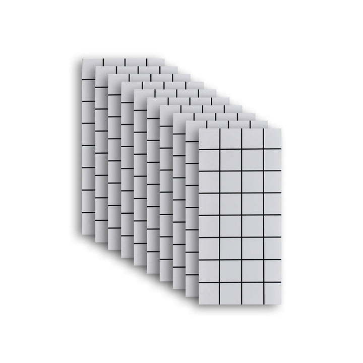 Lisslune | Individual Tile Wallpaper Contemporary Plastic Peel and Stick Wall Tile