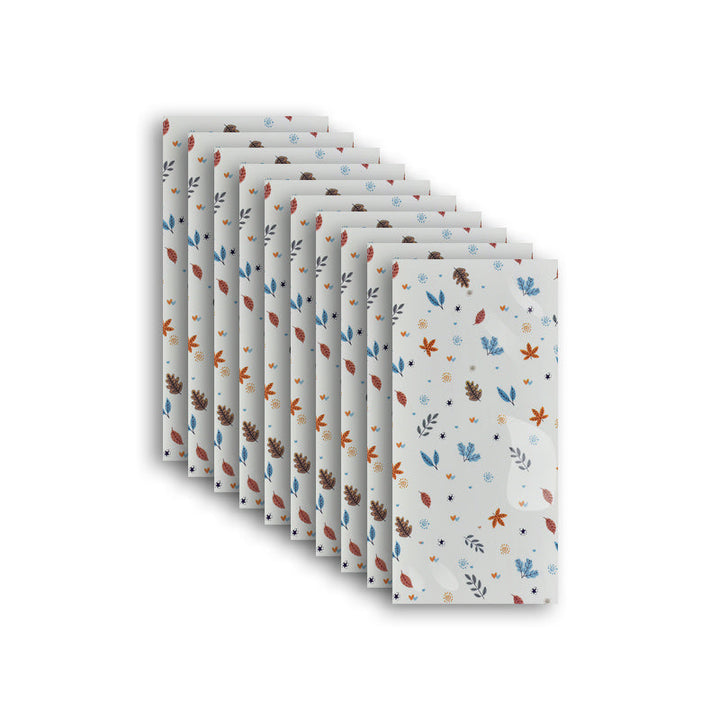 Lisslune | Individual Tile Wallpaper Contemporary Plastic Peel and Stick Wall Tile