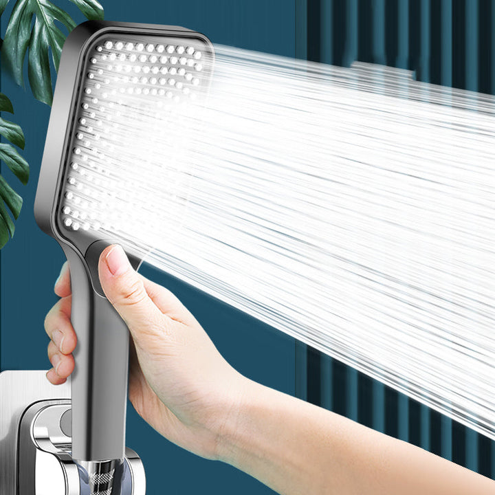 Lisslune | Rectangular Hand Shower Self-Cleaning Wall Mount Hand Shower