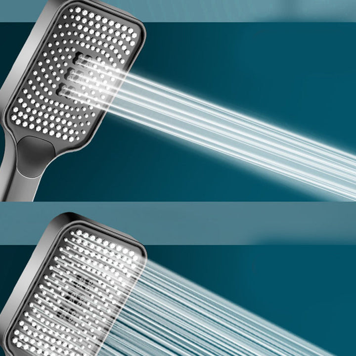 Lisslune | Rectangular Hand Shower Self-Cleaning Wall Mount Hand Shower