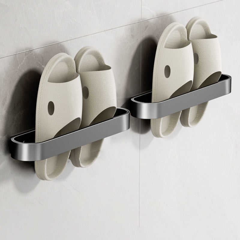 Lisslune | Minimalist Bathroom Accessories Set Metal Slipper Rack/Towel Holder