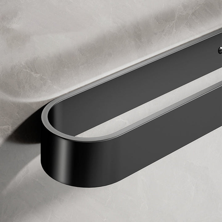 Lisslune | Minimalist Bathroom Accessories Set Metal Slipper Rack/Towel Holder