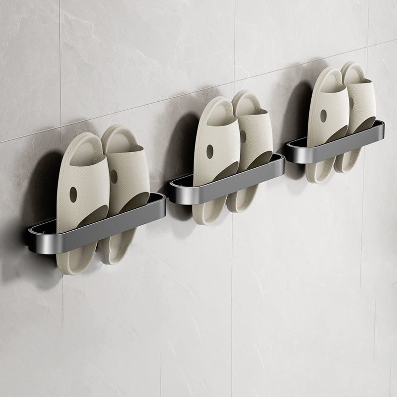 Lisslune | Minimalist Bathroom Accessories Set Metal Slipper Rack/Towel Holder