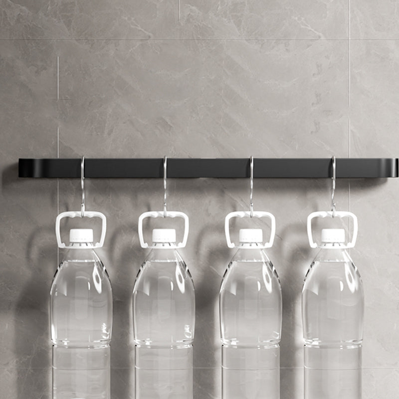 Lisslune | Minimalist Bathroom Accessories Set Metal Slipper Rack/Towel Holder