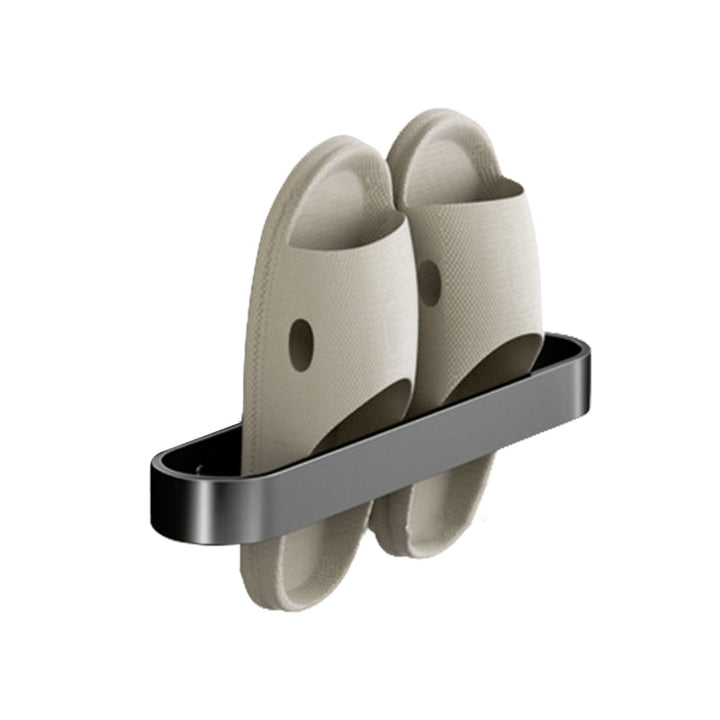 Lisslune | Minimalist Bathroom Accessories Set Metal Slipper Rack/Towel Holder