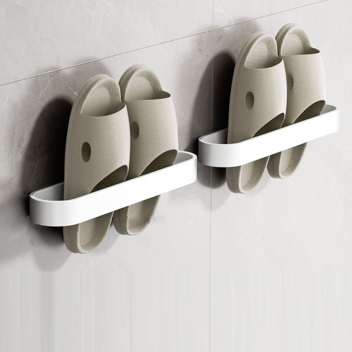 Lisslune | Minimalist Bathroom Accessories Set Metal Slipper Rack/Towel Holder