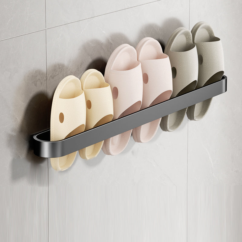 Lisslune | Minimalist Bathroom Accessories Set Metal Slipper Rack/Towel Holder
