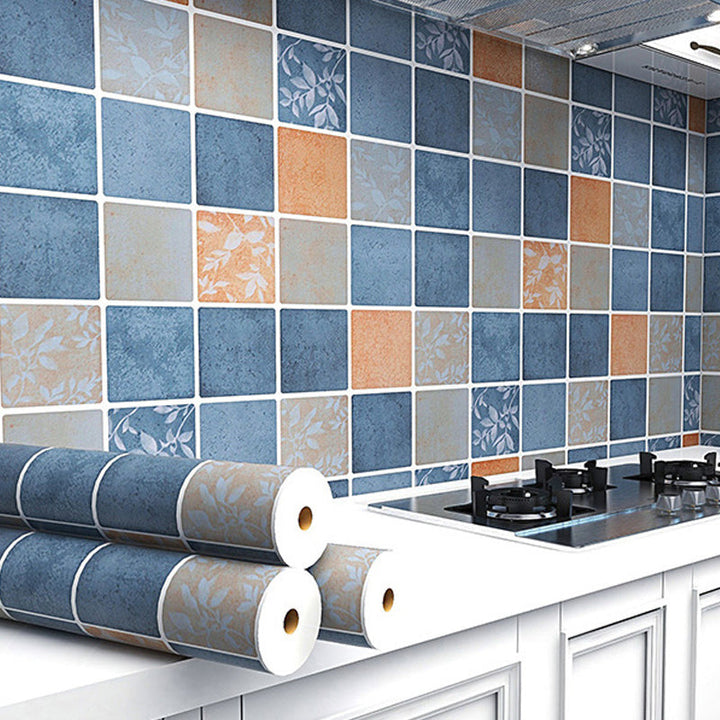 Lisslune | Grid Mosaic Peel & Stick Tile Waterproof Kitchen Wallpaper