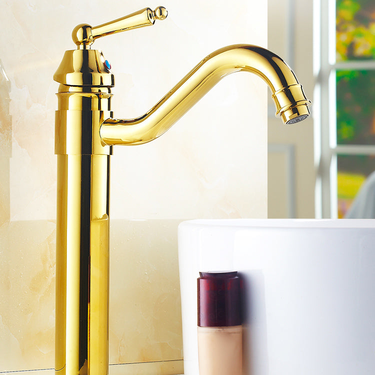 Lisslune | Farmhouse Widely Distributed Bathroom Faucet Vintage Single Hole Sink Faucet