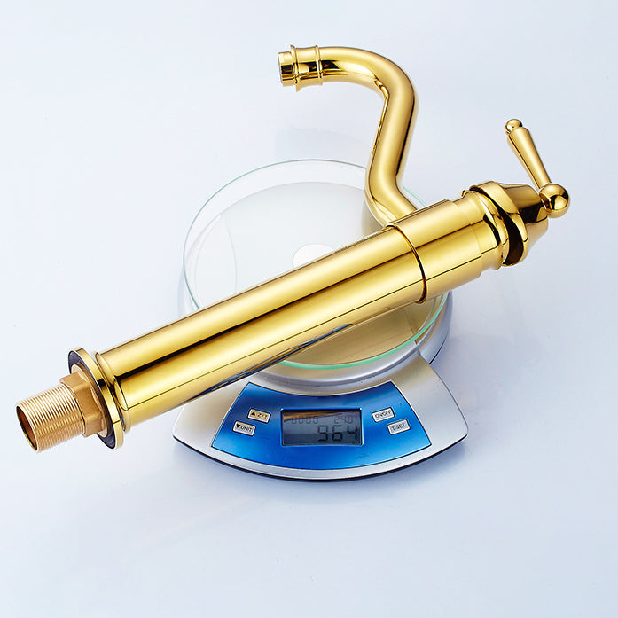 Lisslune | Farmhouse Widely Distributed Bathroom Faucet Vintage Single Hole Sink Faucet
