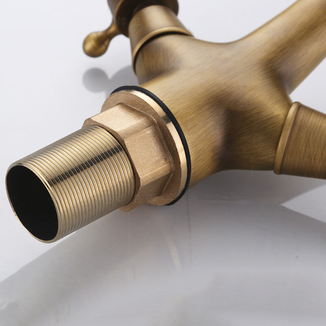 Lisslune | Knob Handle Widely Used Bathroom Faucet Industrial Sink Faucet