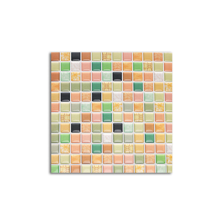 Lisslune | Colorful Mosaic Peel & Stick Tile Waterproof for Back Wall