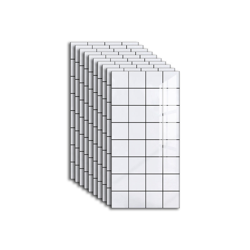 Lisslune | Rectangular Mold Resistant Tile PVC Singular Peel & Stick Tile for the Kitchen