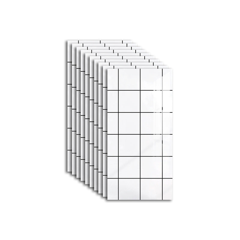 Lisslune | Rectangular Mold Resistant Tile PVC Singular Peel & Stick Tile for the Kitchen