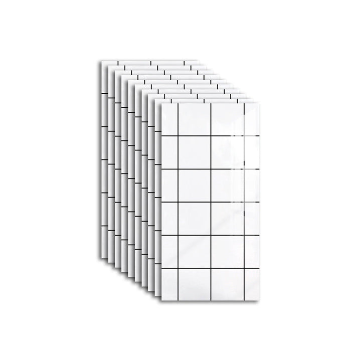 Lisslune | Rectangular Mold Resistant Tile PVC Singular Peel & Stick Tile for the Kitchen