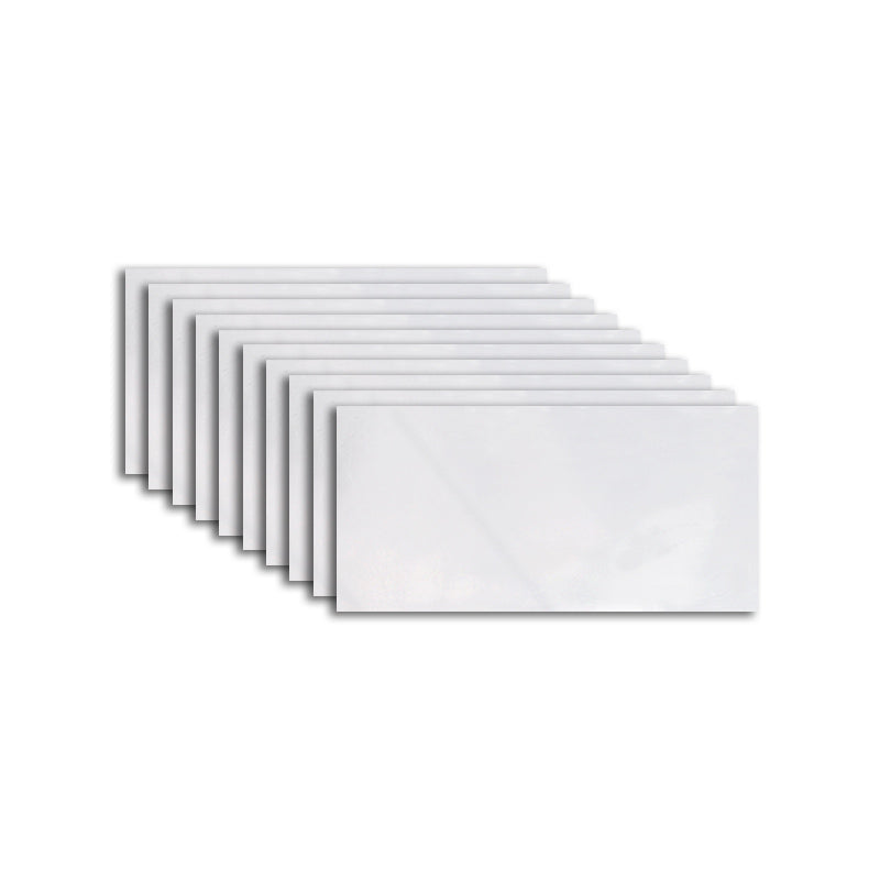 Lisslune | Rectangular Mold Resistant Tile PVC Singular Peel & Stick Tile for the Kitchen