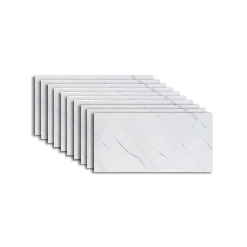 Lisslune | Rectangular Mold Resistant Tile PVC Singular Peel & Stick Tile for the Kitchen