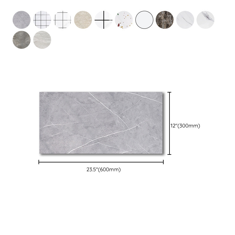 Lisslune | Rectangular Mold Resistant Tile PVC Singular Peel & Stick Tile for the Kitchen